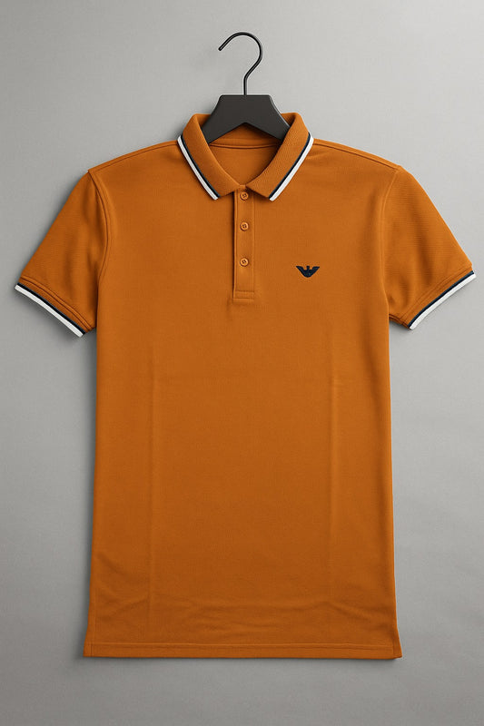 Men's Premium Golden Polo Shirt