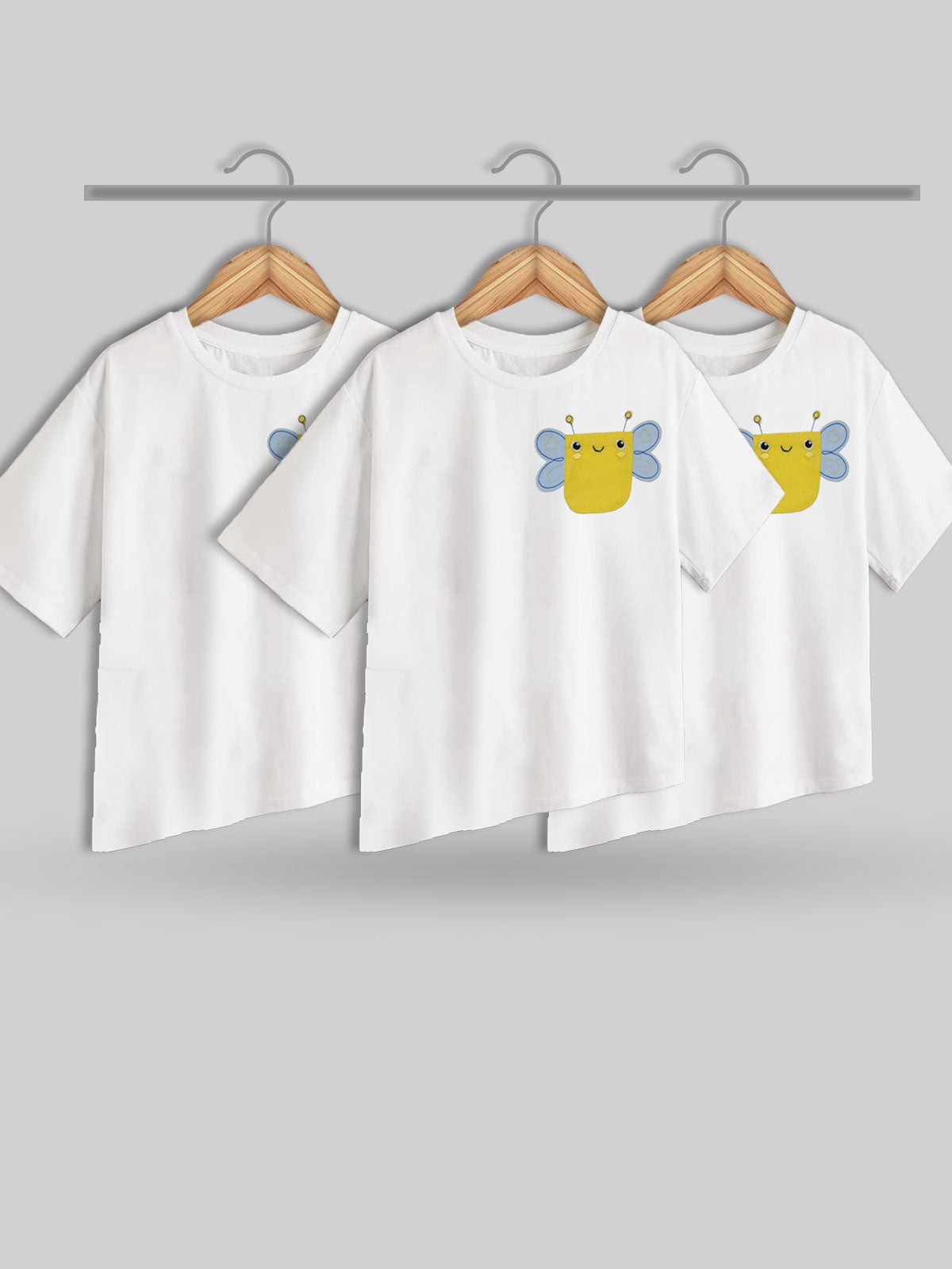 Cute Yellow Bee Kids T-Shirt