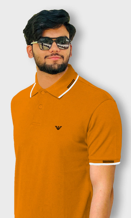 Men's Premium Golden Polo Shirt